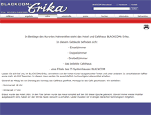 Tablet Screenshot of blackcoms-erika.de